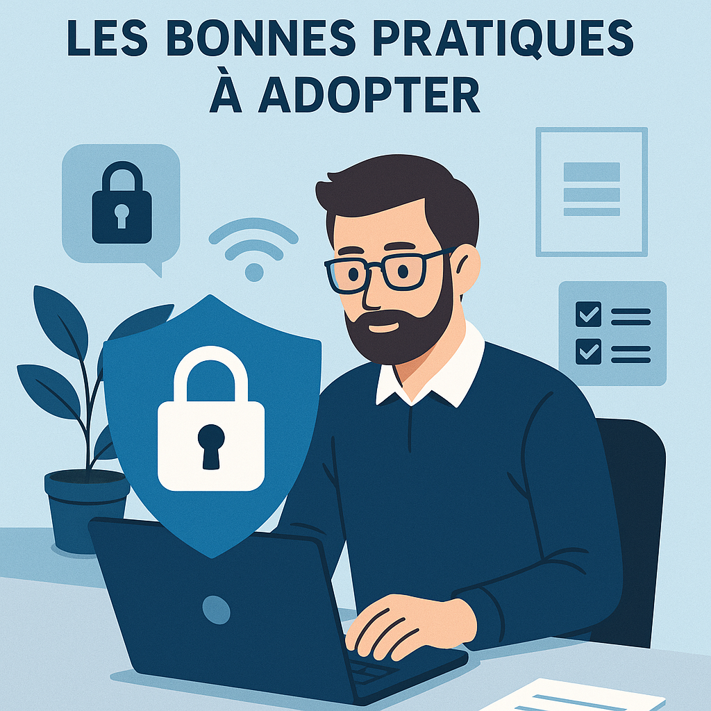 Image de Cybersécurité dans une PME : les bonnes pratiques à adopter